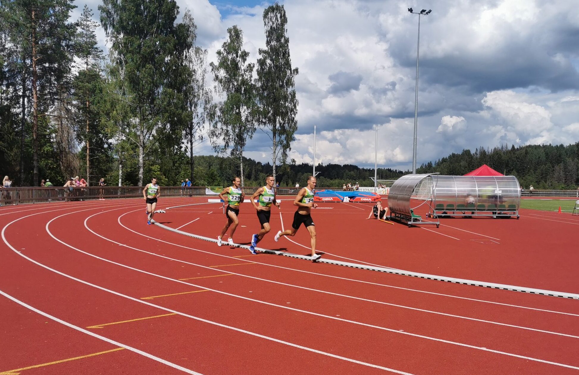 JVL, mai II Bert ja jooksmine