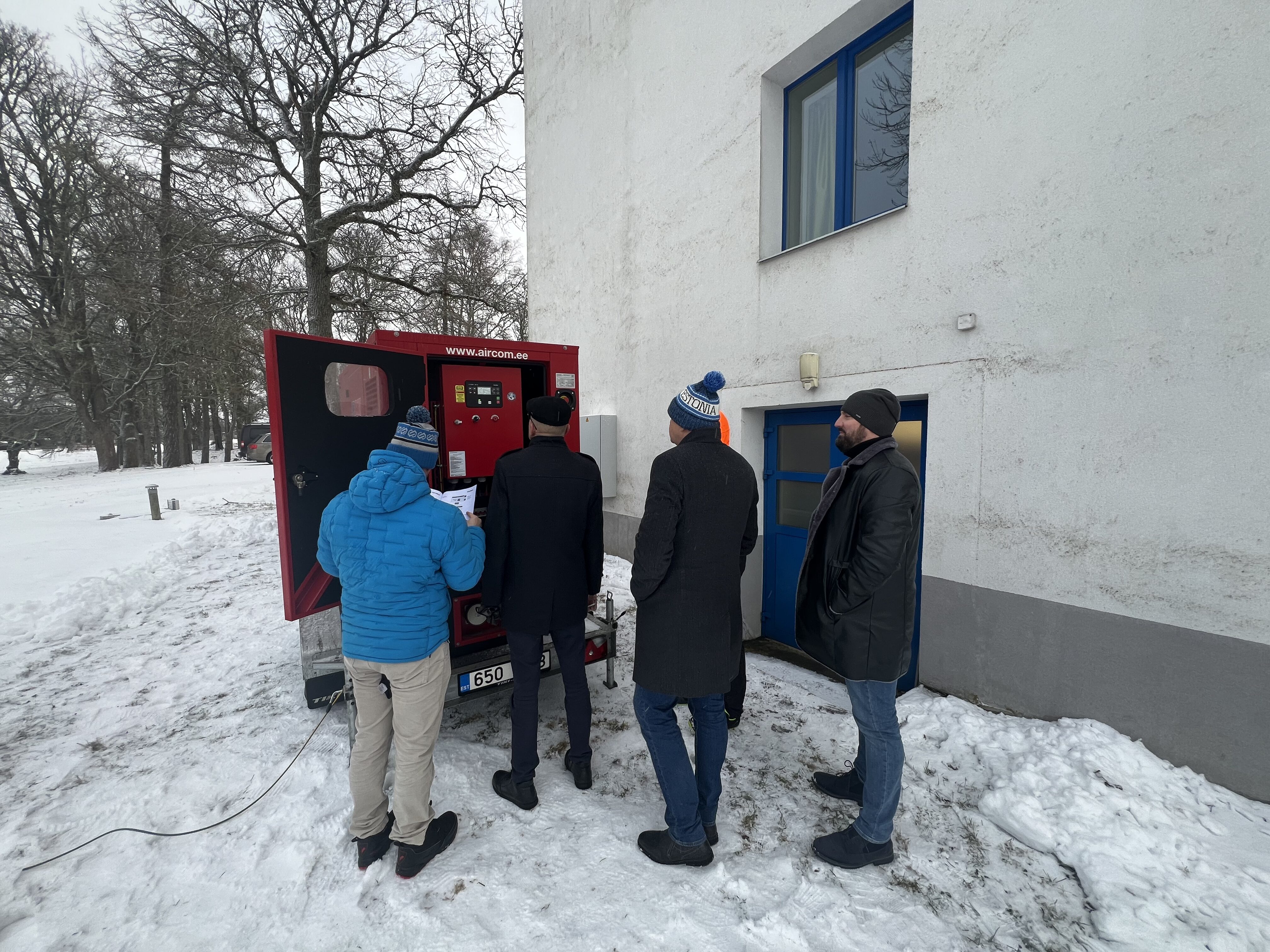Järva Teenused generaatori proov